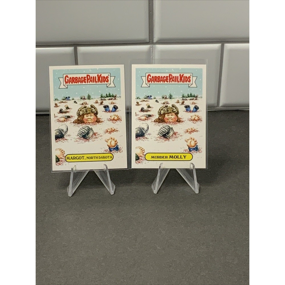 Fargo TV Series Allison Tolman Spoof Garbage Pail Kids 2 Card  Prime Slime